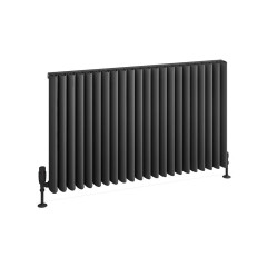 Witney 600 x 1040mm Aluminium Radiator - Matt Anthracite