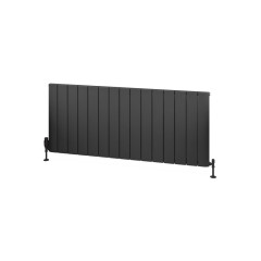 Withington 600 x 1420mm Aluminium Radiator - Matt Anthracite