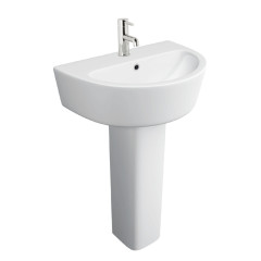 POT411GE POT412GE - Genoa 550mm 1th Basin And Pedestal