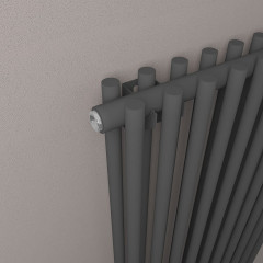 Murano 600 x 1400mm Radiator - Matt Anthracite
