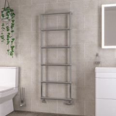 Stour Heated Towel Rail 1550 x 600mm - Chrome