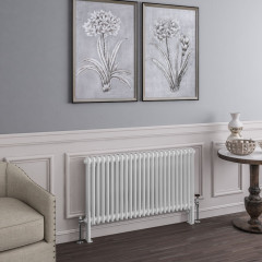 Imperia 2 Column Radiator 600 x 1145mm - Gloss White