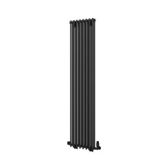 Murano 1800 x 410mm Radiator - Matt Black