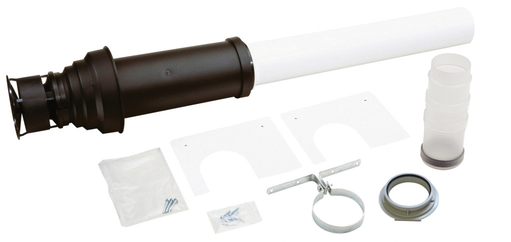 7716191156100mm Vertical Flue Kit