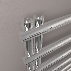 Marlow E-Style 1750 x 500mm Towel Rail - Chrome