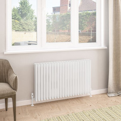 Witney 600 x 1040mm Aluminium Radiator - Matt White