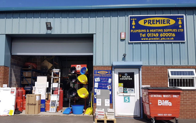 Wells Store Front - Your Local Plumbing & Heating Supplies Expert
