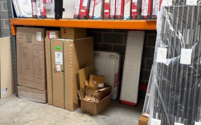 A Well-Organised Display of Plumbing Supplies