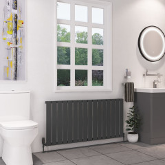 Deddington 600 x 1270mm Radiator - Matt Anthracite