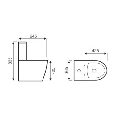 POT413GE POT414GE - Technical Drawings