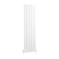 Tordino 1800 x 470mm Aluminium Radiator - Matt White