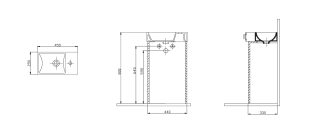 FUR160LI  FUR162LI - Technical Drawings