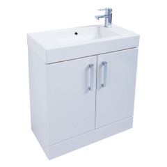 B_FUR180LI FUR192LI - Liberty 700mm Floor Standing Unit With Basin - White