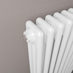 Imperia 3 Column Radiator 600 x 1145mm - Gloss White